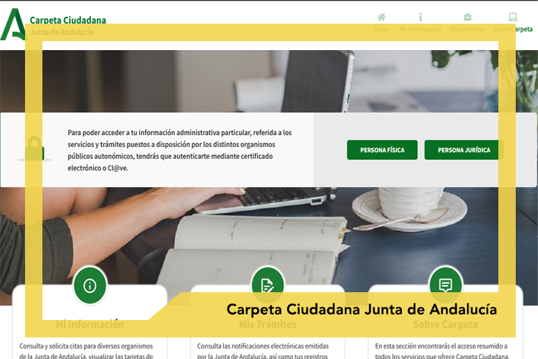 Carpeta Ciudadana Junta de Andalucia